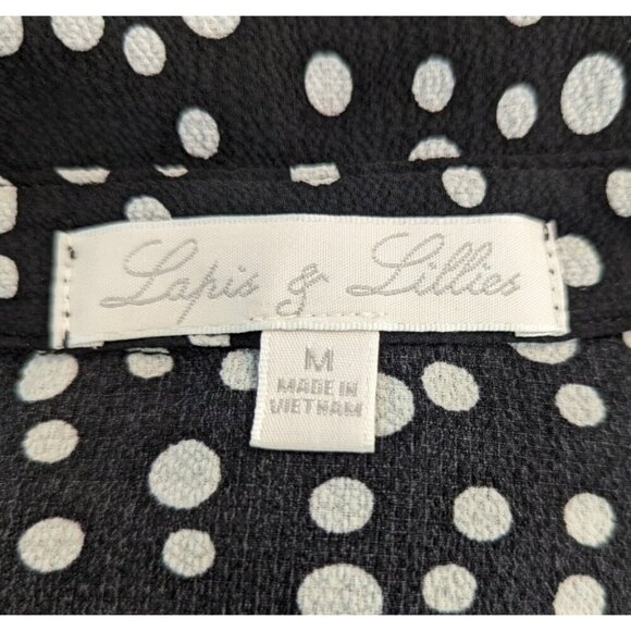 Lapis and Lillies Polka Dot Jumpsuit Pants - Picture 5 of 5